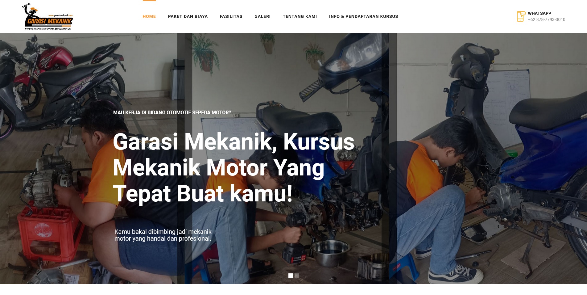 Website keren ini dibuat oleh Bisnis.TECH